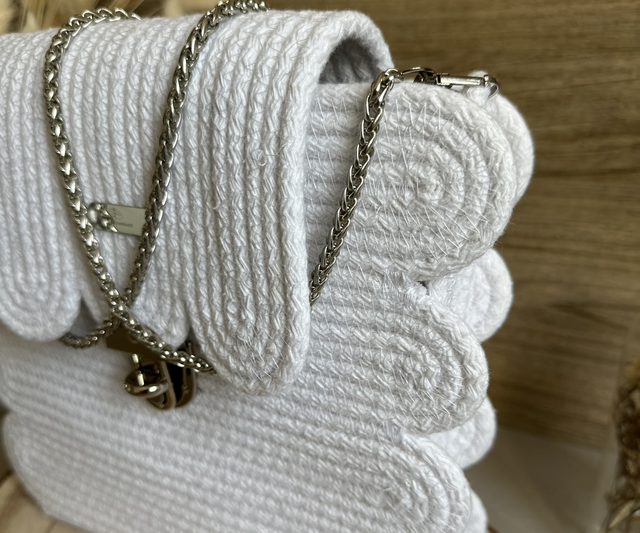 Sac bandoulière Névia blanche