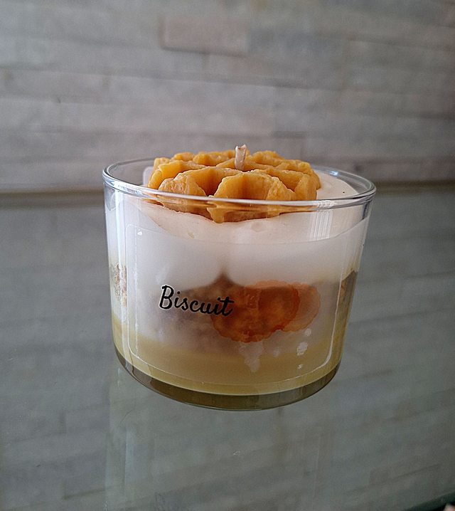Bougie gourmande - Biscuit