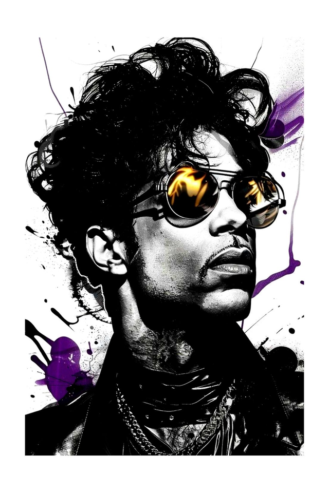 Prince Music Art Print