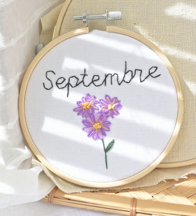 Fleur de naissance Septembre