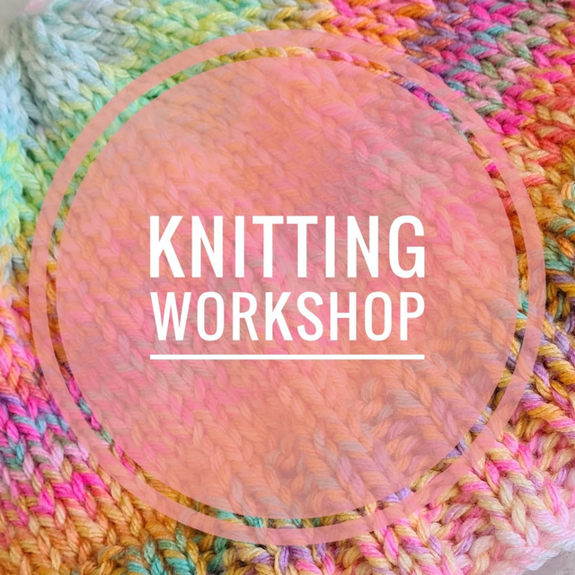 14th March 10.30 til 12.30 knitting class 