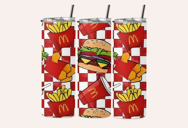 20oz tumbler with straw 