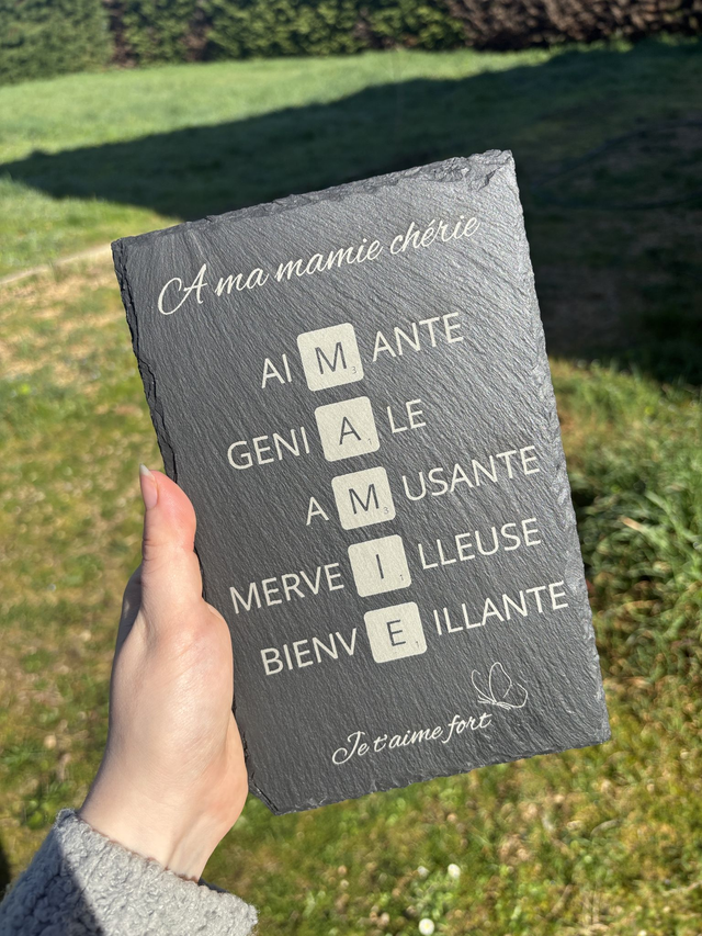 Plaque décorative grand - mère 14 x 22 cm