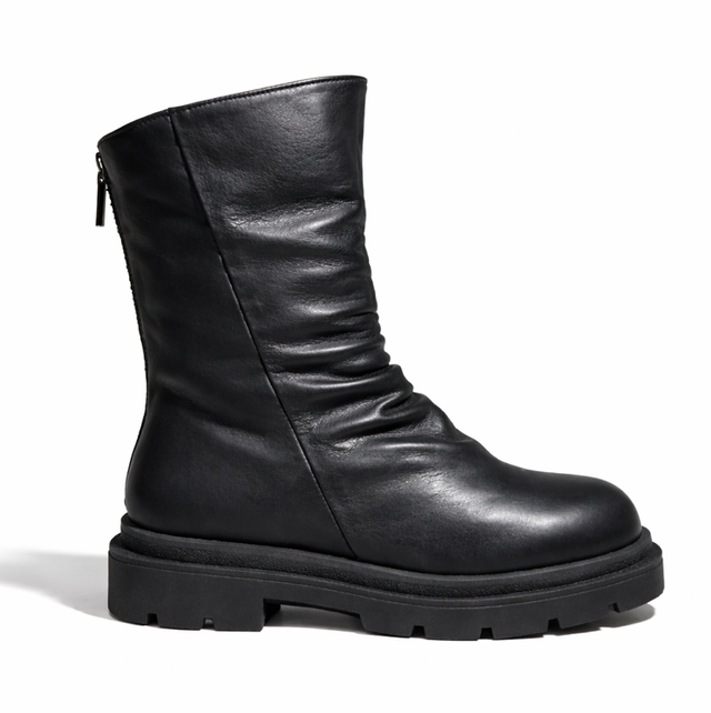 ANKLE boot - black nappa 