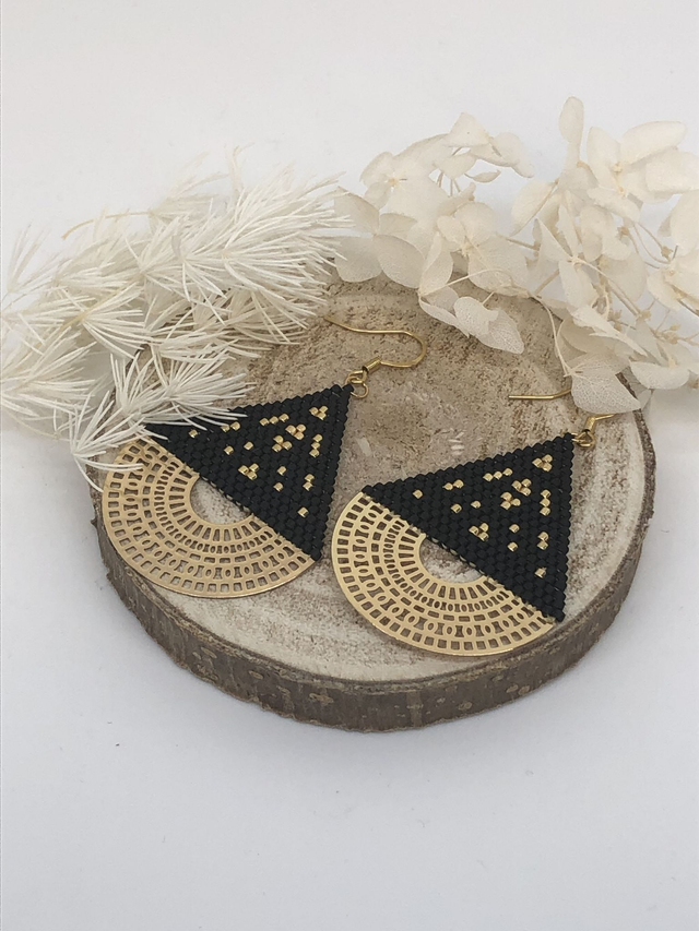 Boucles d'oreilles ROSA