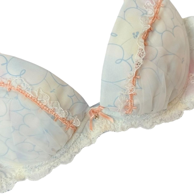 Blue cloud design Japanese Bra UK 34D