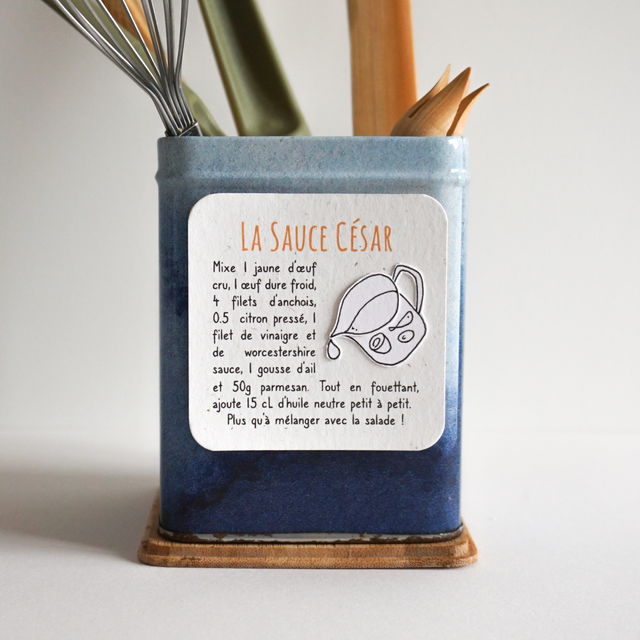 La sauce césar • recette aimantée