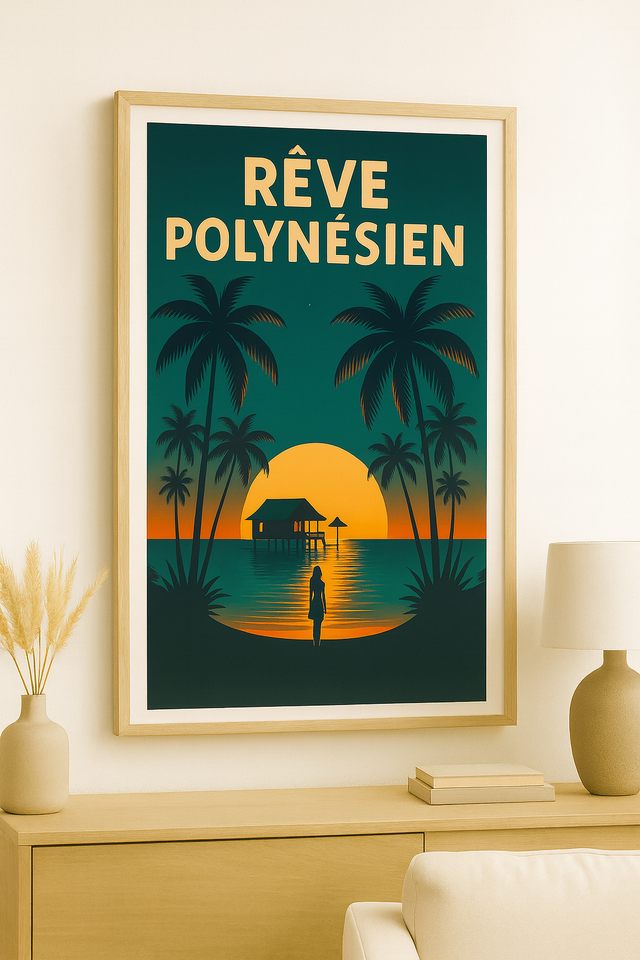 Affiche photo – Rêve Polynésien