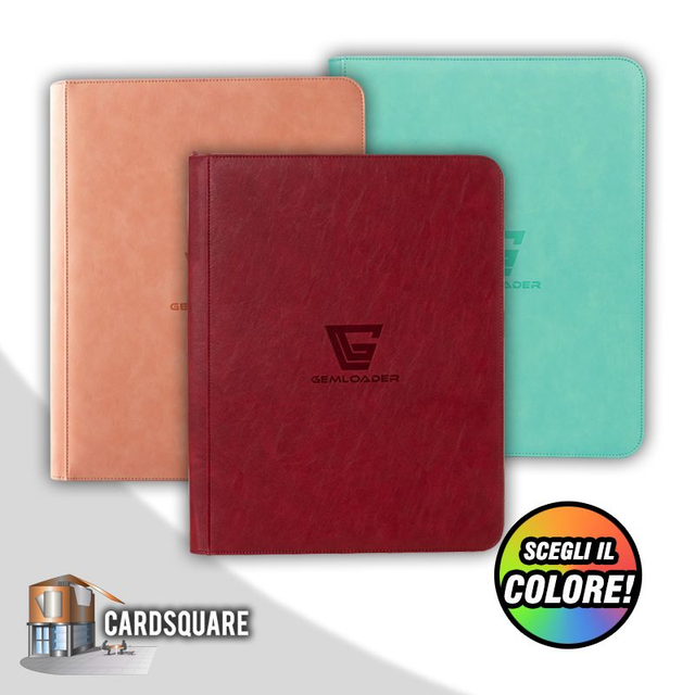 Gemloader - Premium Toploader Collector's Binder - 216 tasche