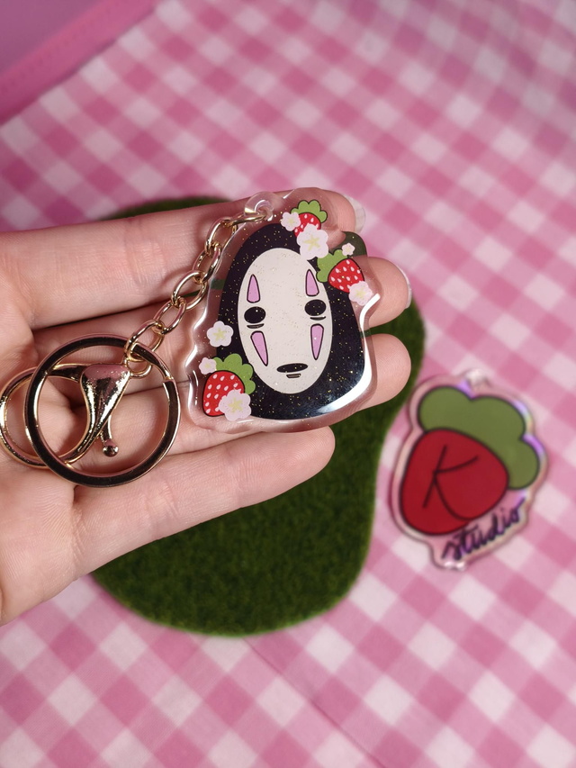 GHIBLI keychain - No Face