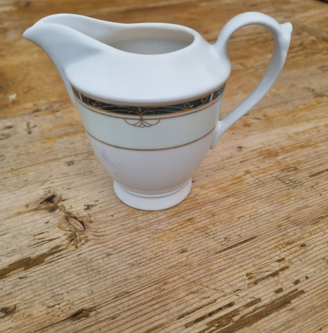 Kerze im Milchkännchen - Unikat