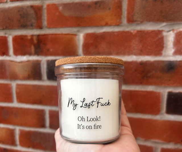 Candle - it’s on fire