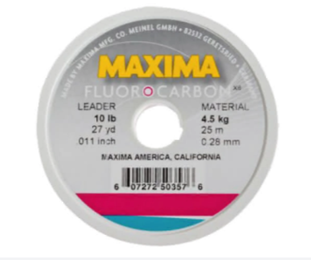 Maxima  Fluorocarbon Vorfachmaterial (25m)