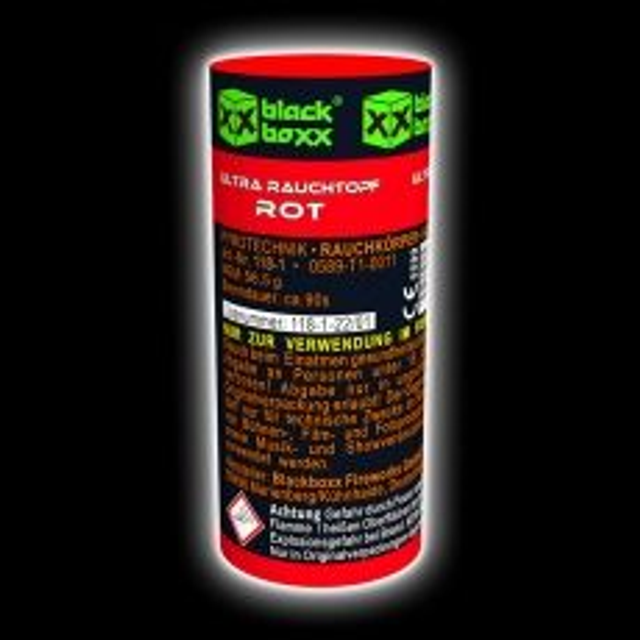 Ultra Rauchtopf, Rot, KAT T1