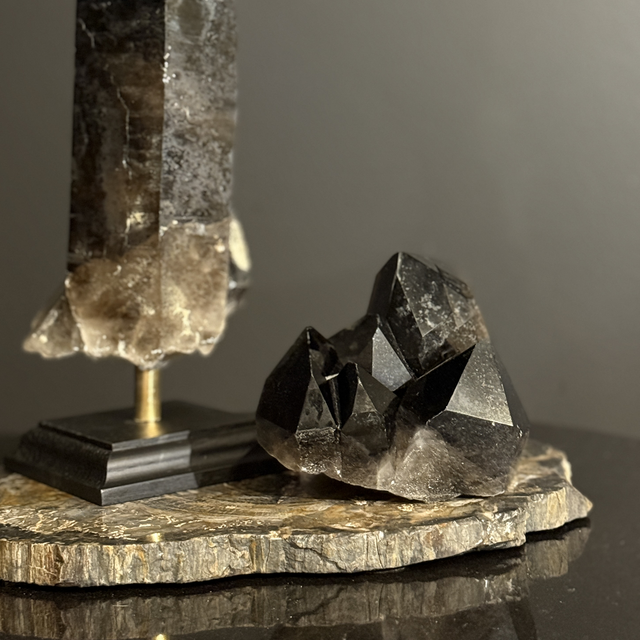 Quartz noir du Brésil 001