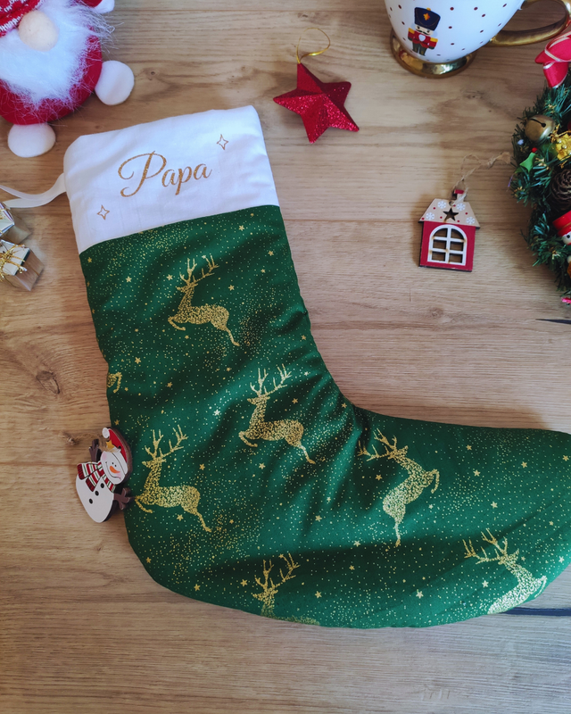 La chaussette de Noël personnalisable