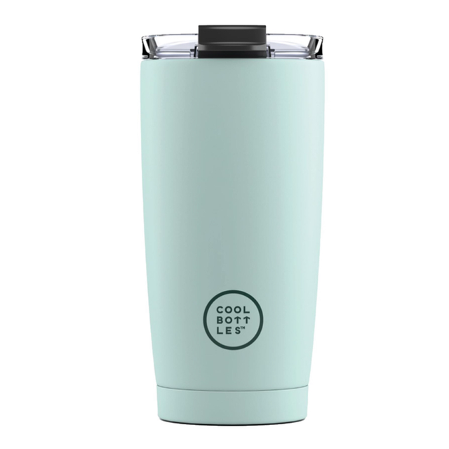 Cool Bottles Edelstahl Thermobecher Coffeecup „PASTEL SKY“ 550ml