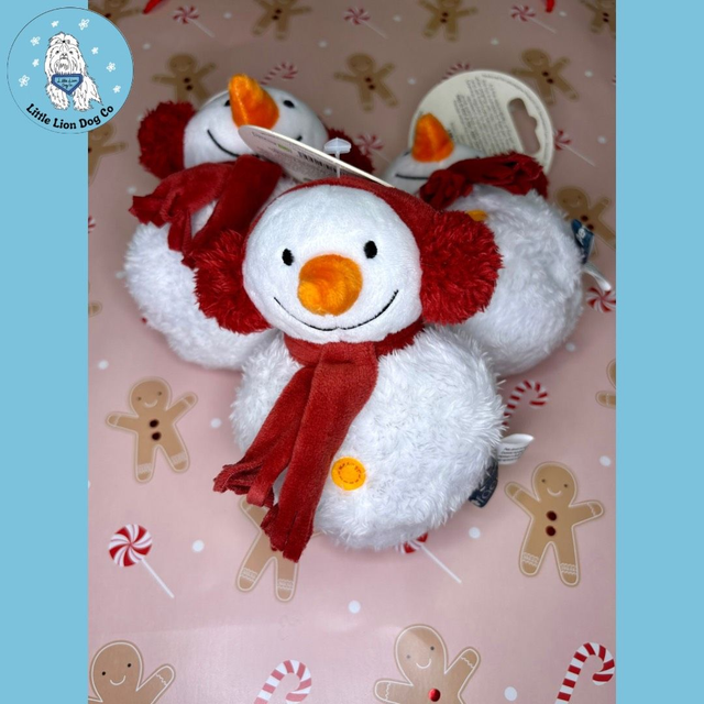 Petface Storm the Snowman Plush Dog Toy