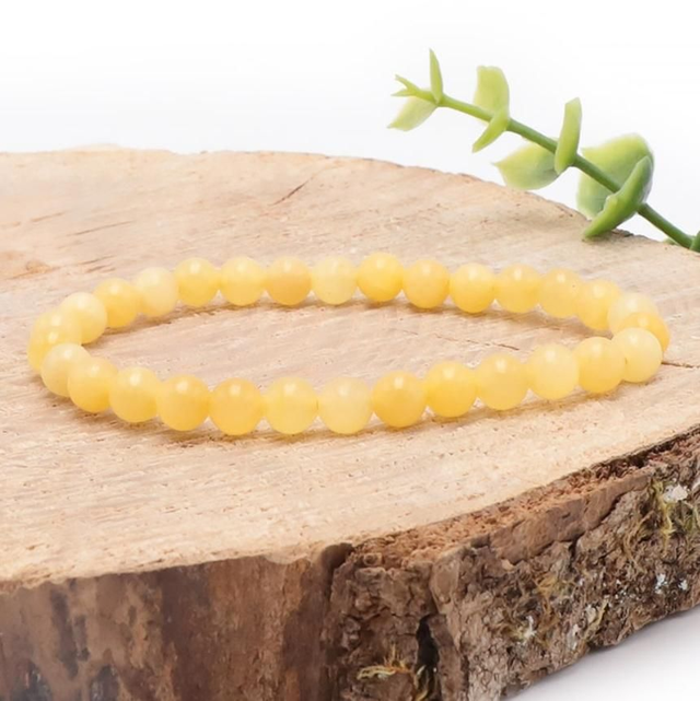 Bracelet Calcite orange 06mm
