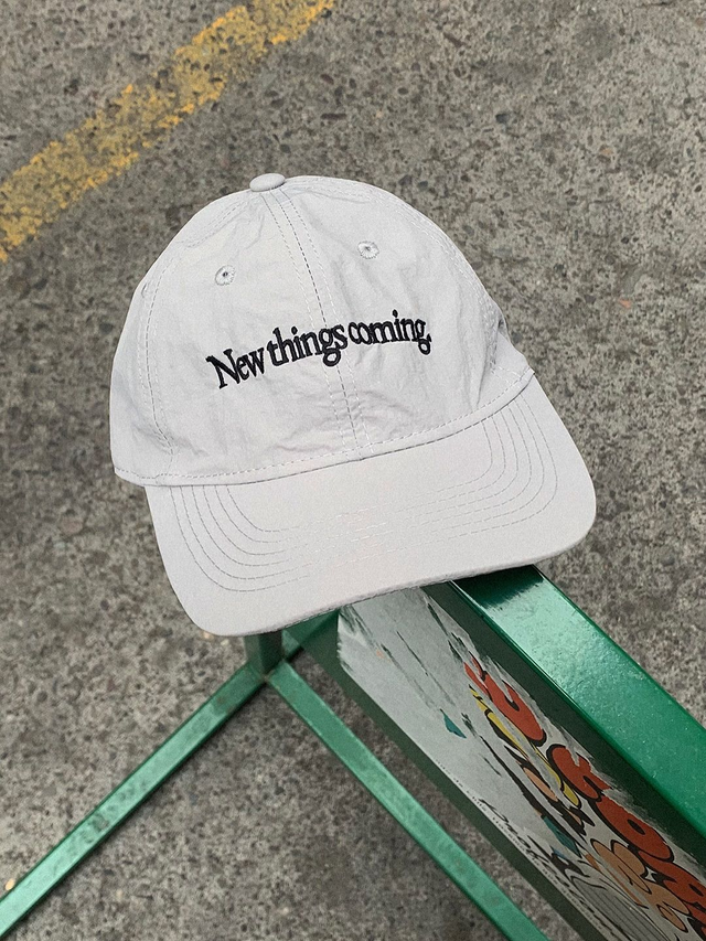 Dad Hat New Things Coming Gris