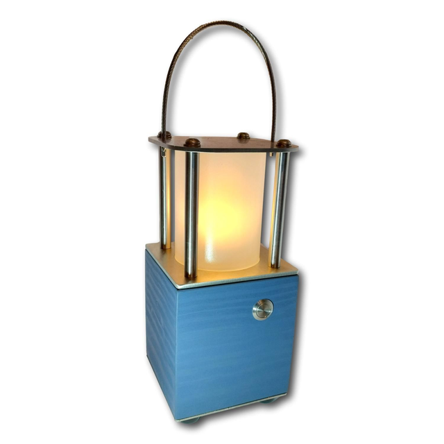 Lanterne CLARTÉ NOMADE - AURORA BLUE
