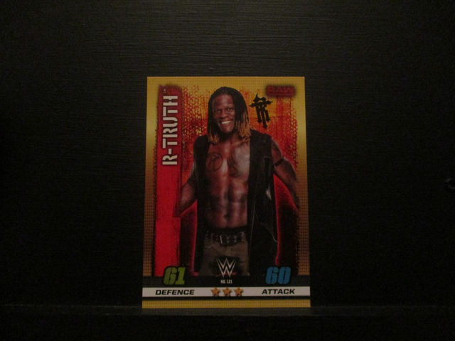 R-Truth - Raw Slam Attax 10th Edition Original Trading Card #121