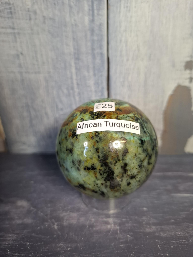African Turquoise Sphere 