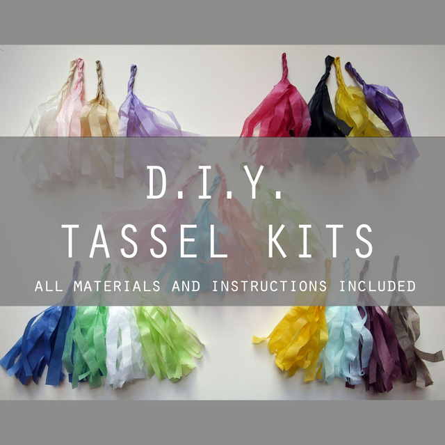 DIY tassels kit - Colour Collections - Delysia, Jem, Lorelai, Ophelia, Ragnar