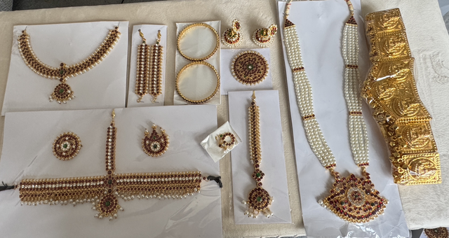 Dance jewellery set 10 items (Above 11 years)