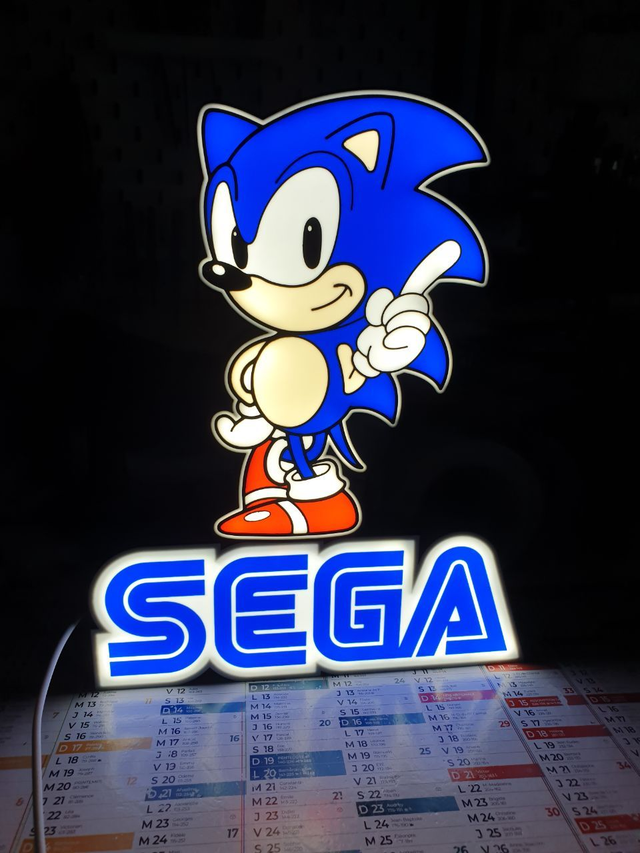 lampe sega sonic