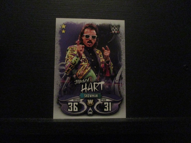 Jimmy Hart - W Legends Slam Attax Live Original Trading Card #289