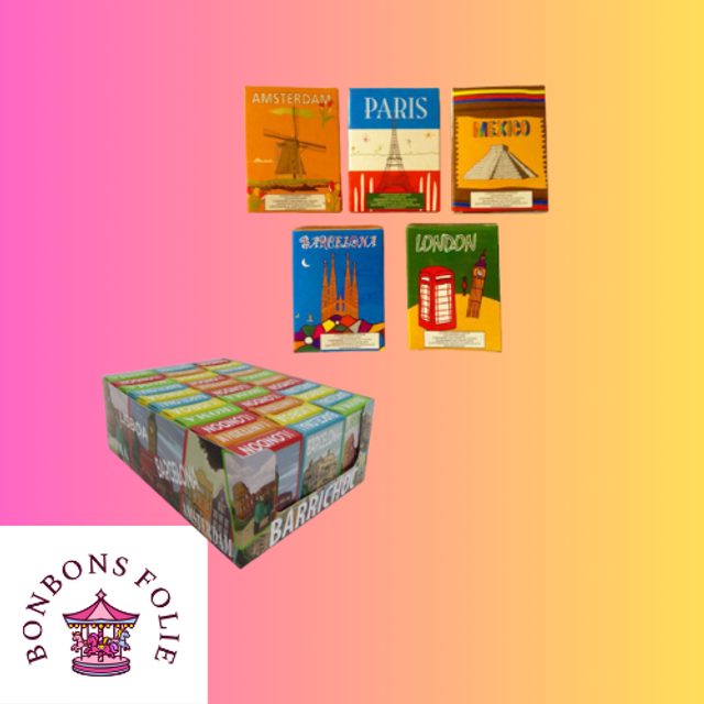 Paquet mini stick chocolat 