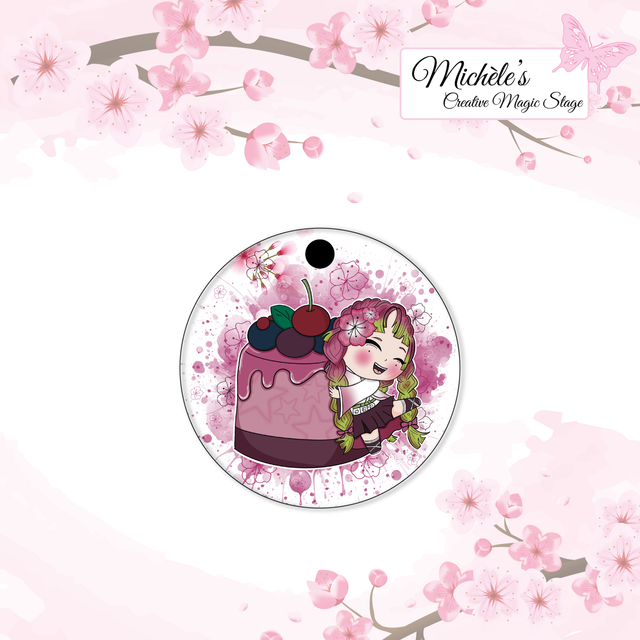 Mitsuri Cake Topper
