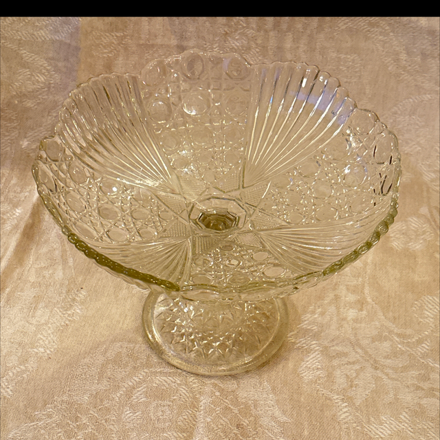 Etagerè Pressglas antik