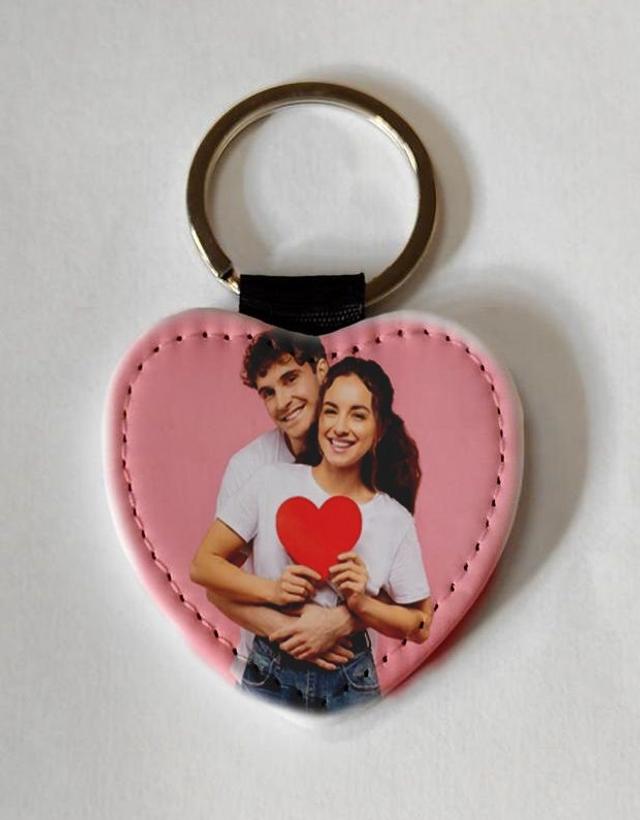 LLAVERO POLIPIEL CORAZÓN