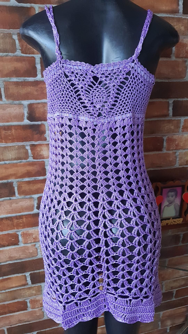 Vestidinho Croche 
