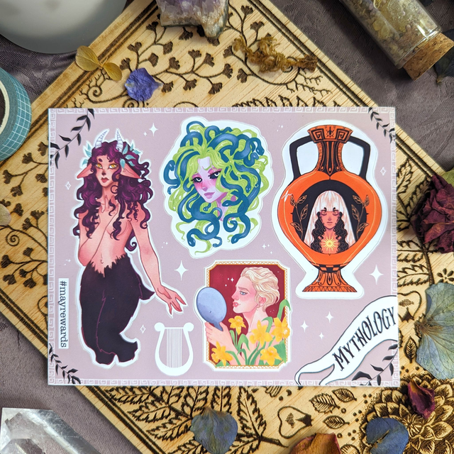 Feuille de sticker | Mythologie grecque