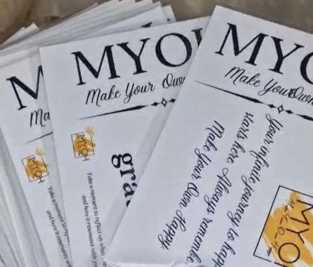 MYOH Infinity Affirmation Card - Pack of 15