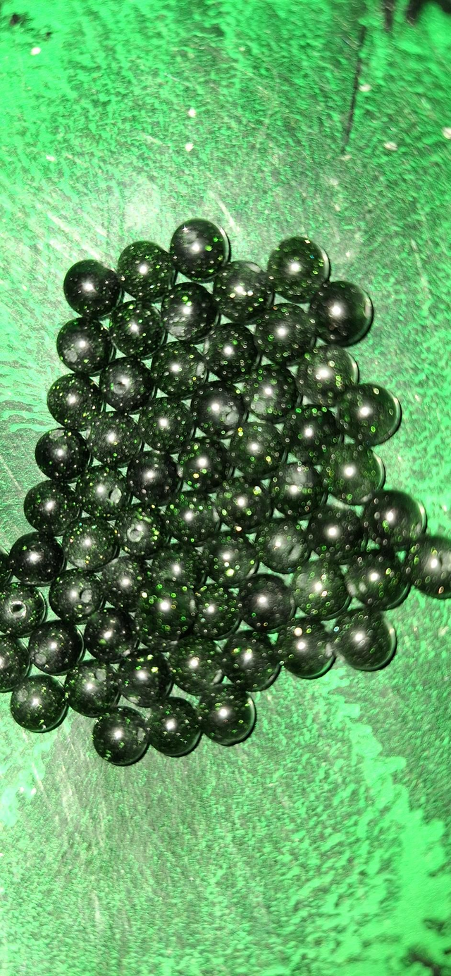 Green goldstone 6mm