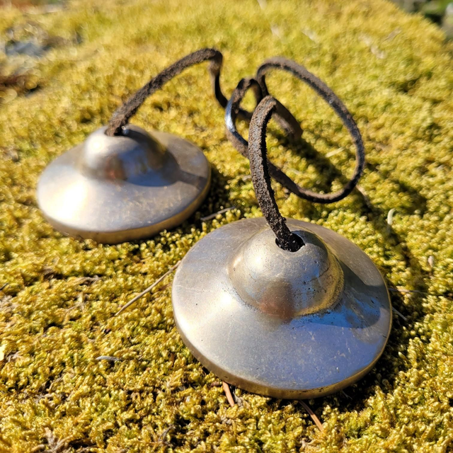 Tingsha symbaalit, koristeeton