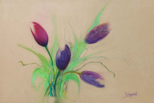Tulipes violettes, 2016