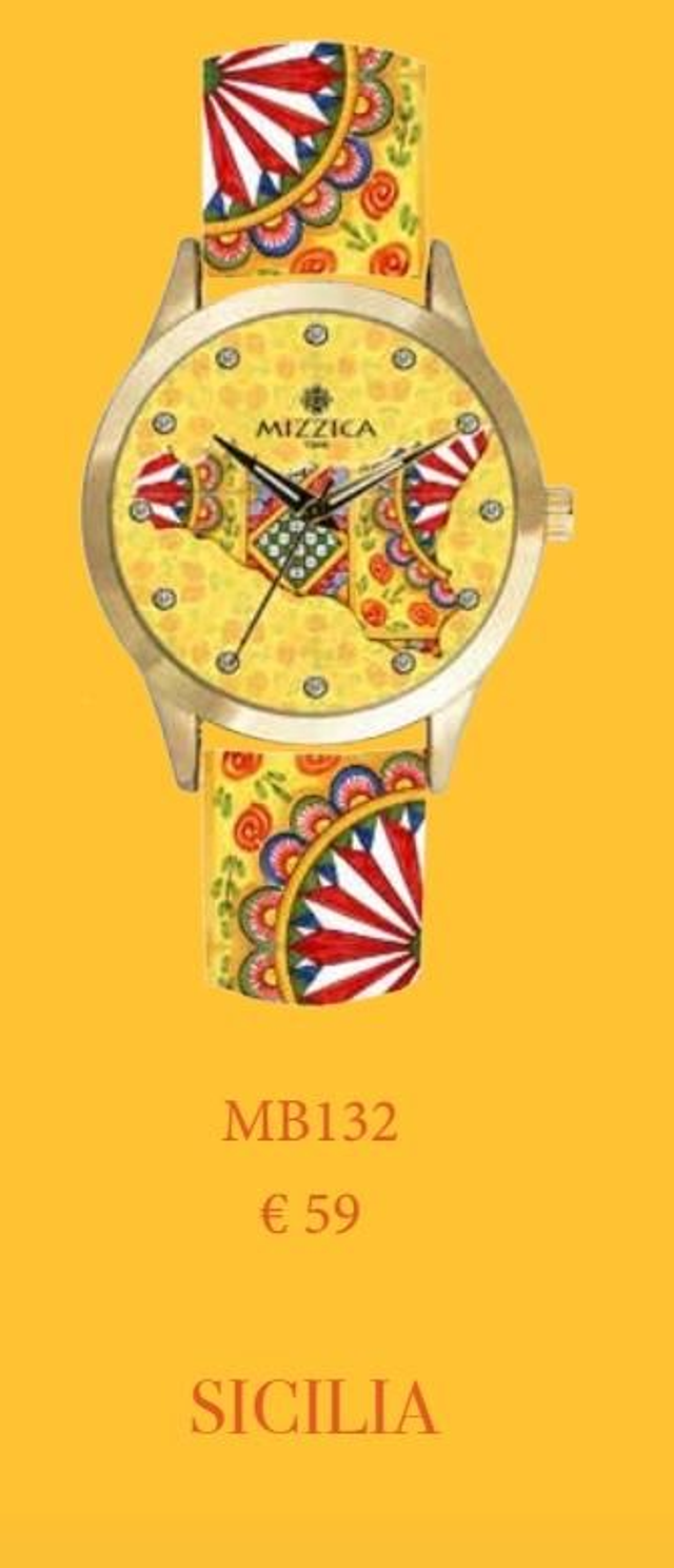 Orologio siciliano"la Sicilia"