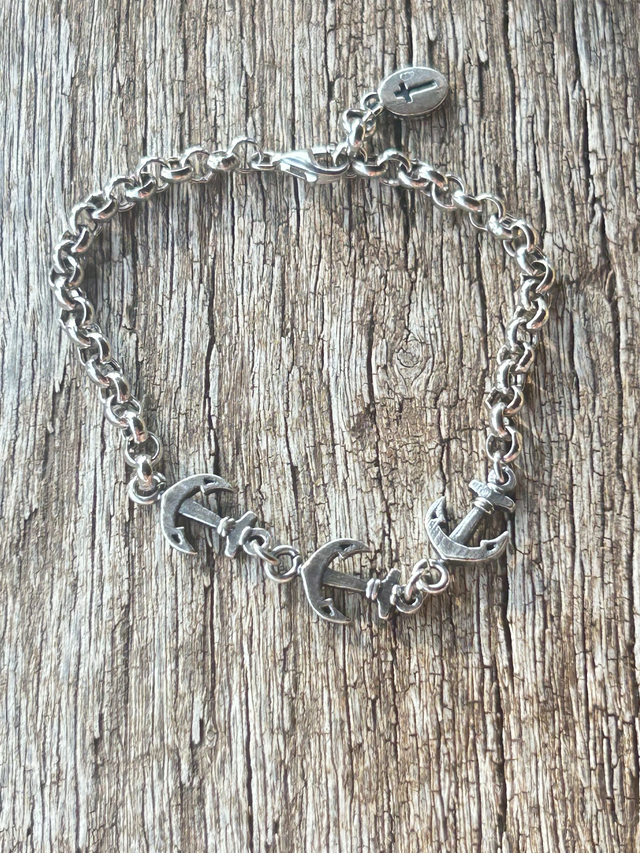 Bracciale 3 ancore