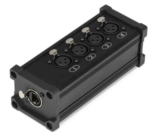 Power Dynamics CX187 RJ45 a 4xXLR 3F SplitBox 176.303
