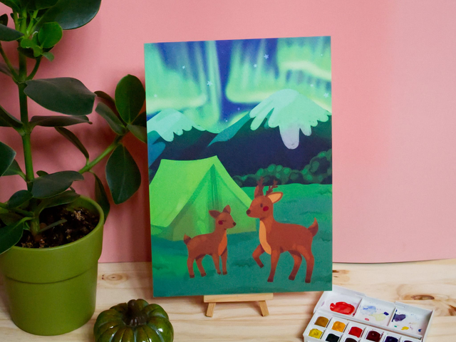 Aurores boréales · A4