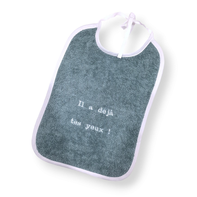 Bavoir rectangulaire