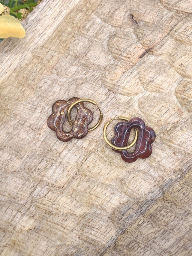 Choupettes Jain réversibles, Chocolat 