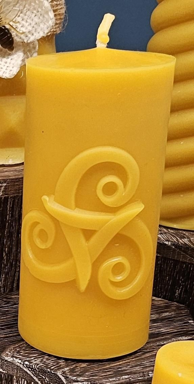 Celtic Pillar Candle