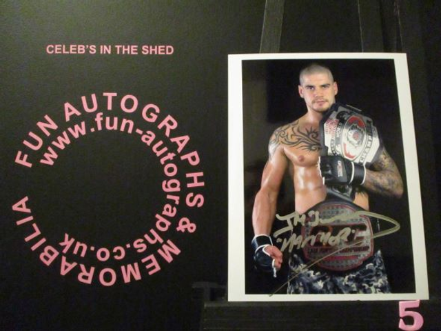 James 'The Hammer' McSweeney Authentic Autographed 6x4.5 Photograph (B5)