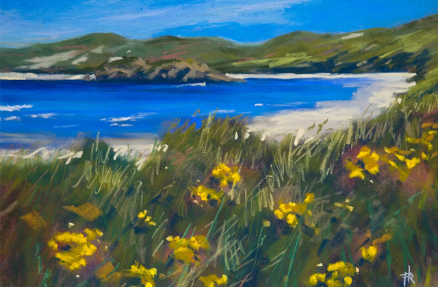 Plage en Écosse près de Durness